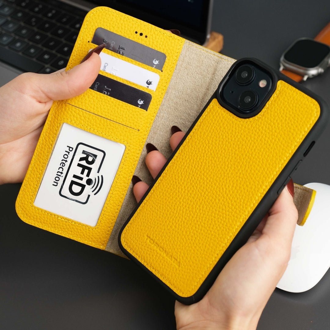 Casper iPhone 17 Leather Wallet Case – MagSafe Compatible-12
